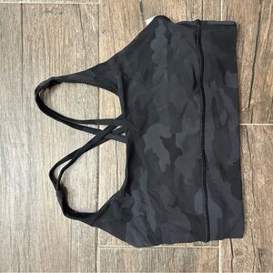 Lululemon camo sports bra